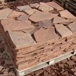 Песчаник красный 50 мм.