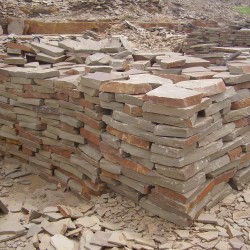 Песчаник серо-зеленый 200-300 мм.
