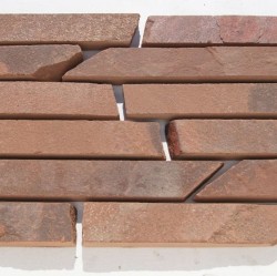 Песчаник красный 50 х L, 70 х L, 100 х L края необрезанные 50 мм.