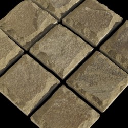 Песчаник серо-зеленый 100х100, 100х200, 200x200 с заколом 20 мм.